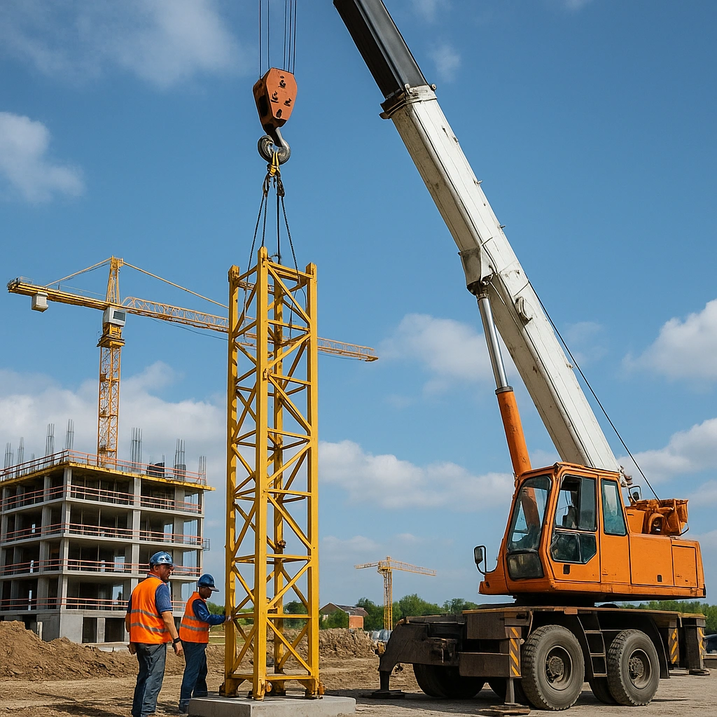 Erection Tower Crane